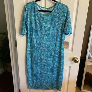 NWT LuLaRoe Julia Dress Large